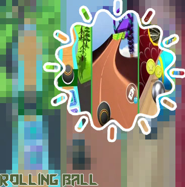 Game rolling ball