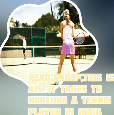 I like playing tennis