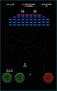 Xalaxians gameplay , galaxian style